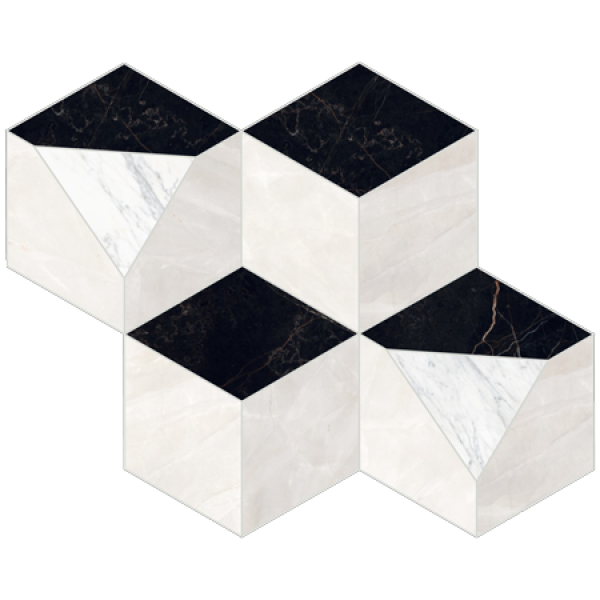 Травертин Mosaico Cubes